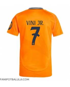 Real Madrid Vinicius Junior #7 Tricou Fotbal Replică 2024-25 Barbati Deplasare